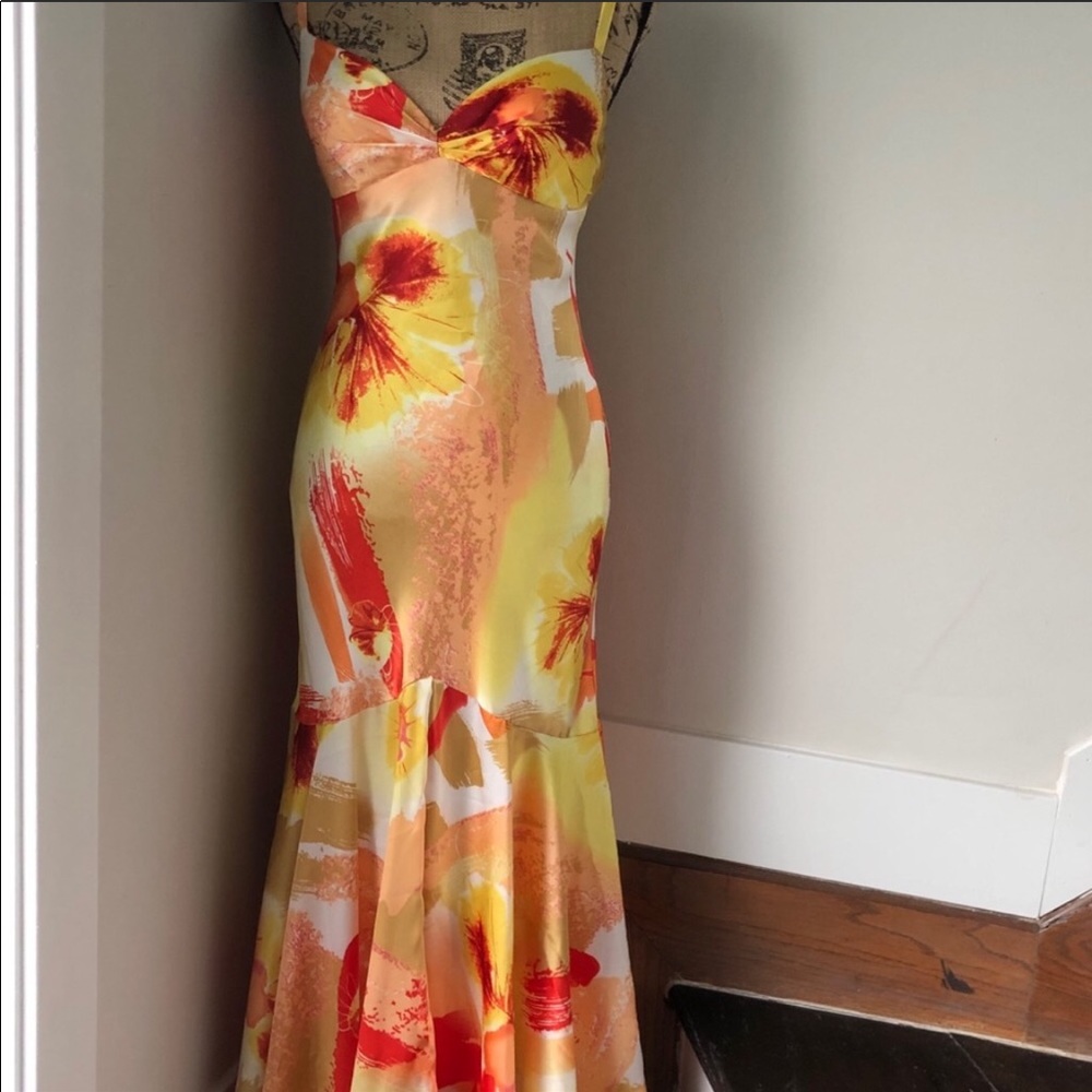 Betsy and Adam Maxi Mermaid Dress Size 5/6